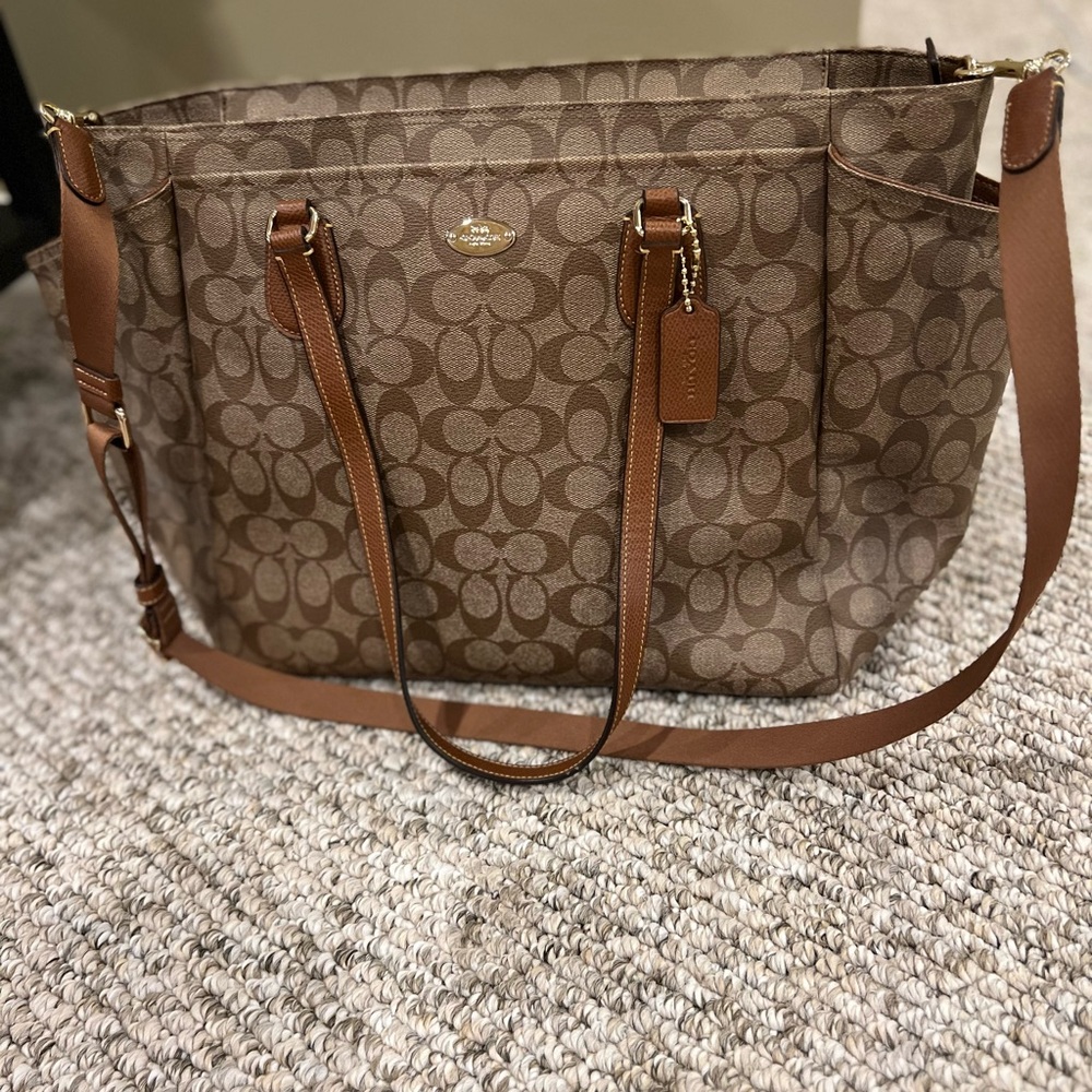 Coach Brown Classic Tote Bag